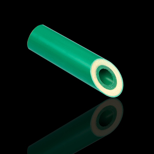 绿色内外PVC保温管